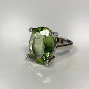 Green Amethyst Ring	
Sterling Silver Ring	
Green Gemstone	
Green Amethyst	
Prasiolite Ring	
Engagement Ring	
Large Amethyst Ring	
Amethyst Jewelry	
Amethyst Ring Gold	
Silver Amethyst Ring	
Gemstone Ring	
Delicate Ring	
Anniversary Gift
Gift For Her