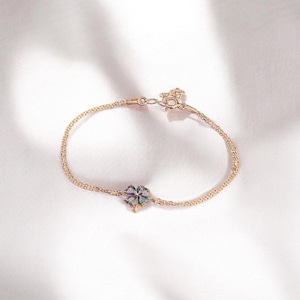 Alexandrite Gemstone Bracelet, Dainty Gold Alexandrite Birthstone Jewelry, Alexandrite Jewelry, June Birthstone Bracelet, Personalized Gifts