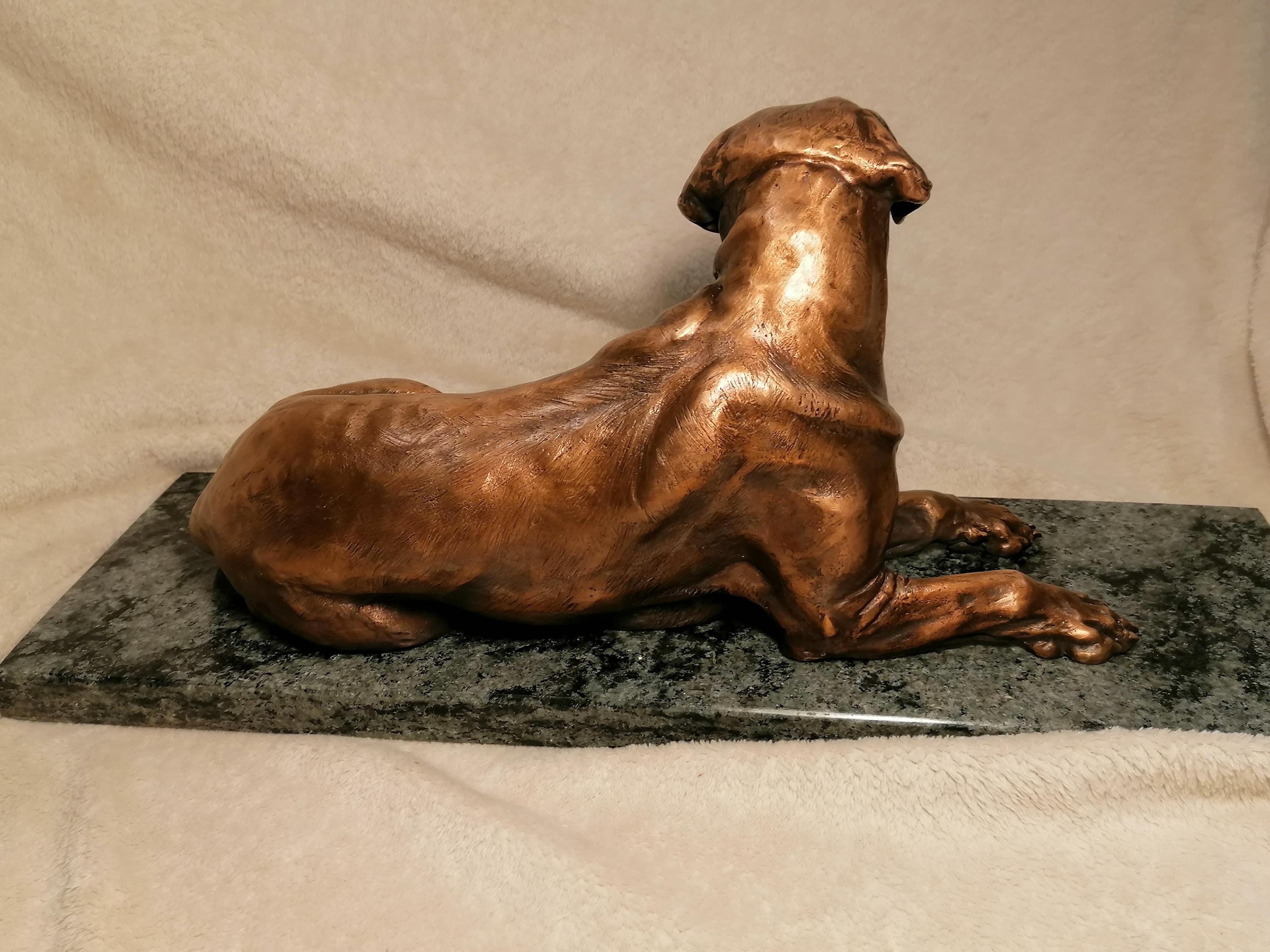 Labrador Bronze Statue - Etsy