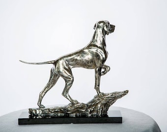 Hongaars Vizsla-standbeeld