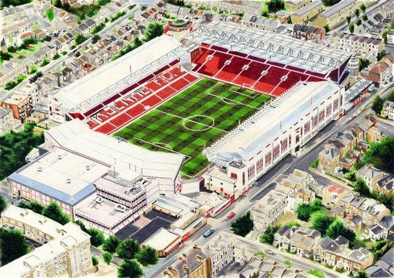 Buy Arsenal Stadium (highbury) an A4 PRINT Online in India - Etsy