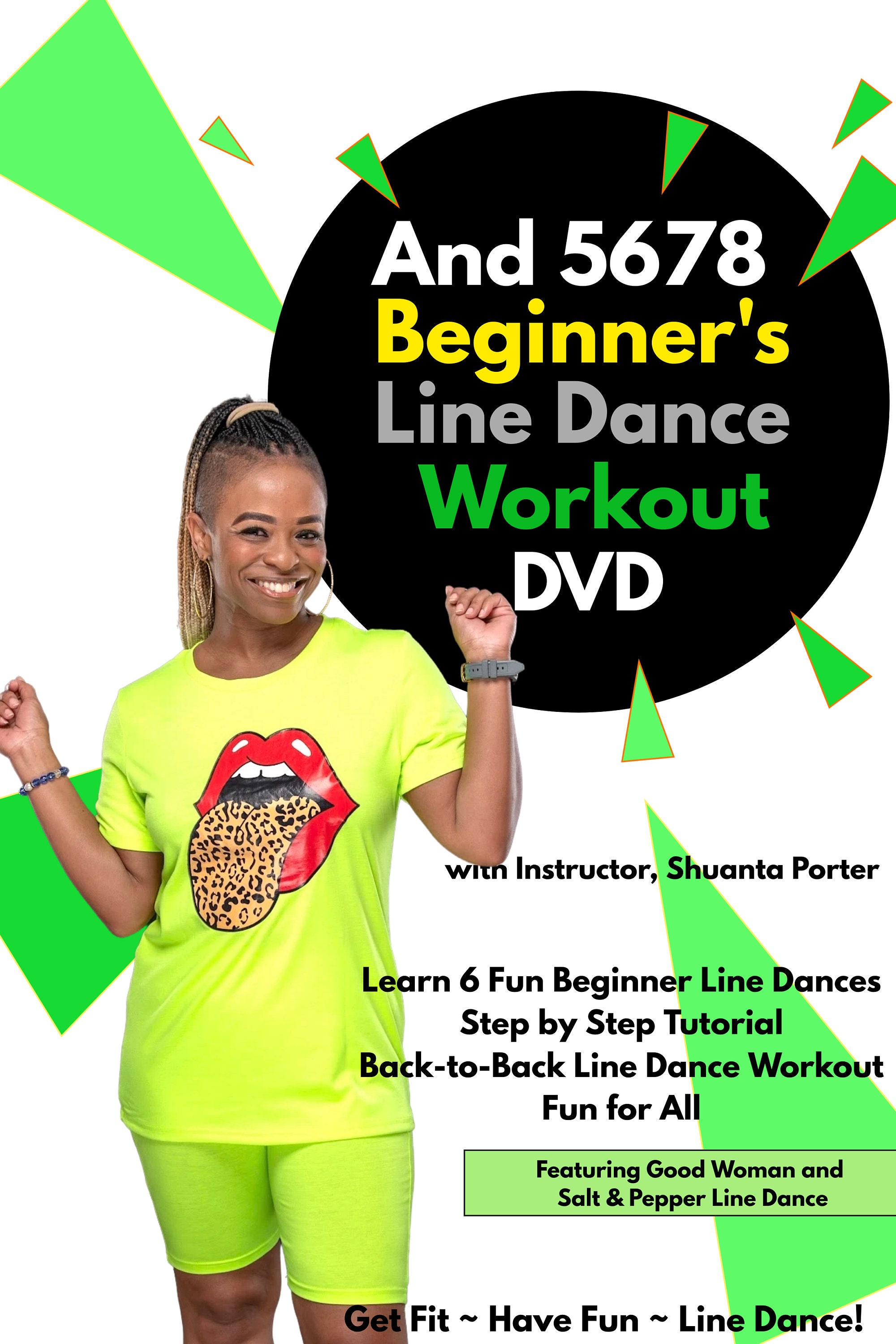 And 5678 Let s Line Dance Beginner s Workout DVD Video learn How