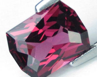 3.50ct Rhodolith Granat Edelstein: Präzisionsschliff, Pink VVS Klarheit