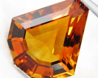 15.90ct Herz Madeira Citrin, Golden Orange VVS Edelstein