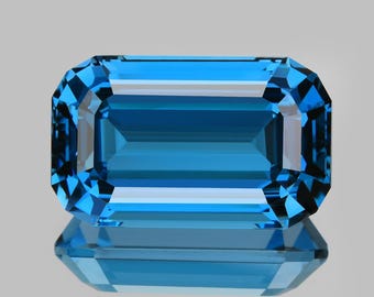 223.16カラットのきらめく巨大な100%天然ロンドンブルートパーズルース