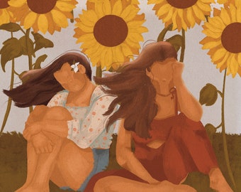 Sunflowers  Art Print