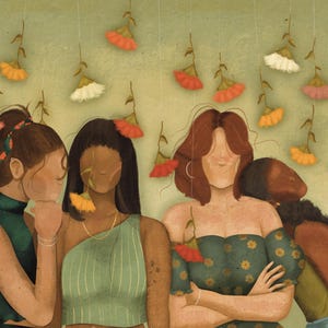 Wallflowers  Art Print