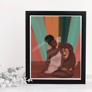 Untamed 2 Art Print