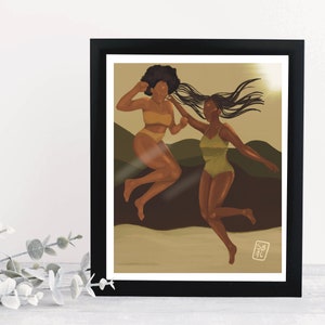 Take a Leap Art Print image 1