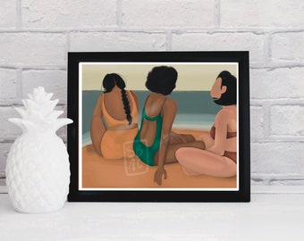 Postcard Art Print