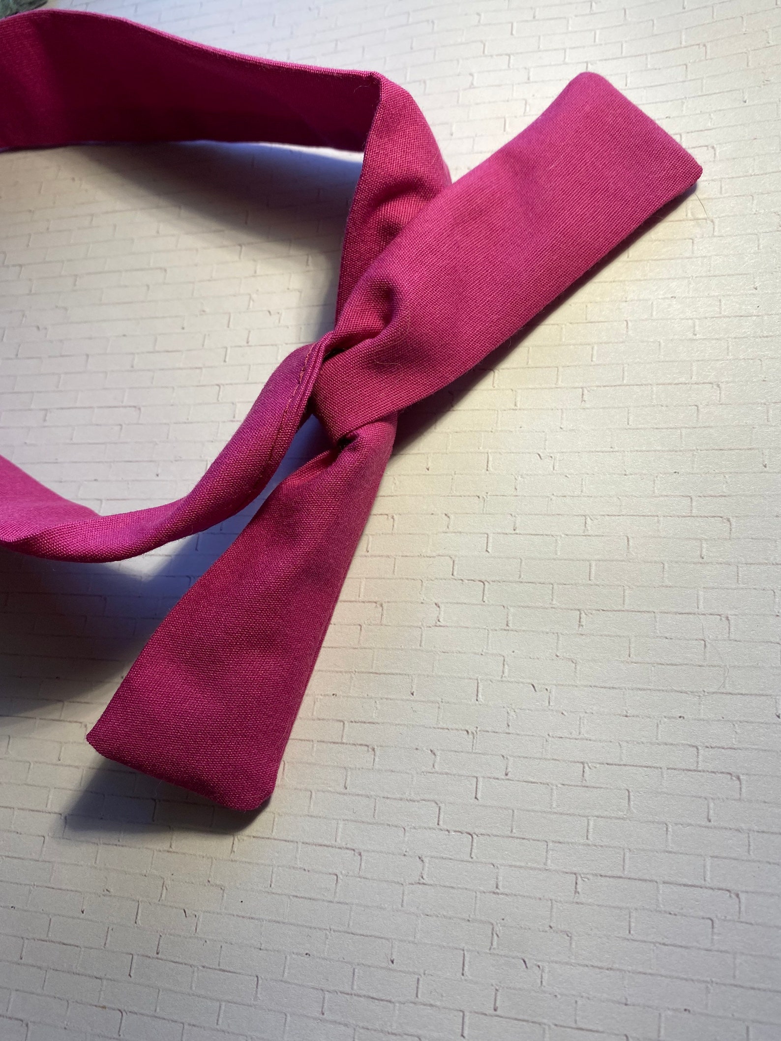 Solid Magenta Wire Wrap Headband Etsy