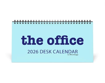 El calendario de escritorio de Office 2026