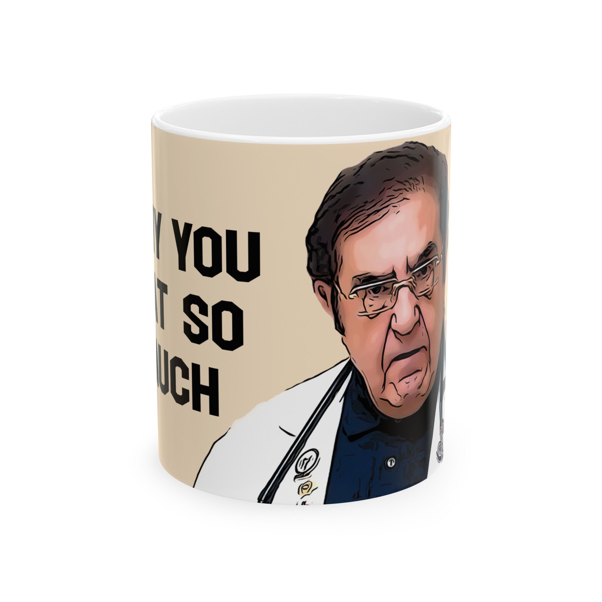 Tazza Personalizzabile 11oz In Ceramica, Idea Regalo Con Frase Del Dottor Nowzaradan, Prodotta Artigianalmente In Italia - 2