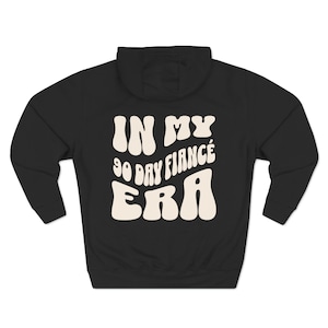Retro Unisex 90 Day Fiance Soft Cozy Fleece Hoodie Gift
