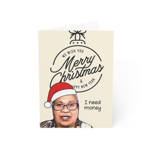 Asuelu's Mom 90 Day Fiance Christmas Card