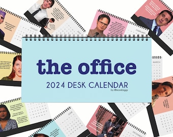 The Office 2024 Desktop Calendar - Etsy