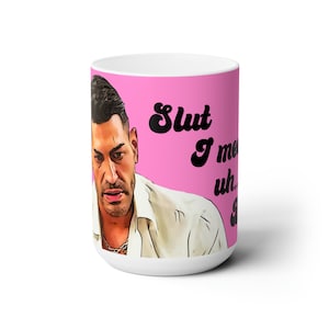 Tasse en céramique Fiance 90 jours de Sarper, 15 oz