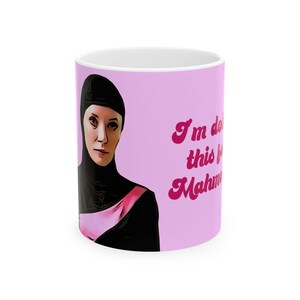 Tasse en céramique 90 jours Nicole For Mahmoud, 11 oz