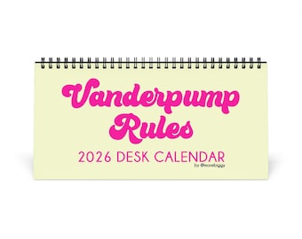 Vanderpump Rules 2026 Desktop Calendar