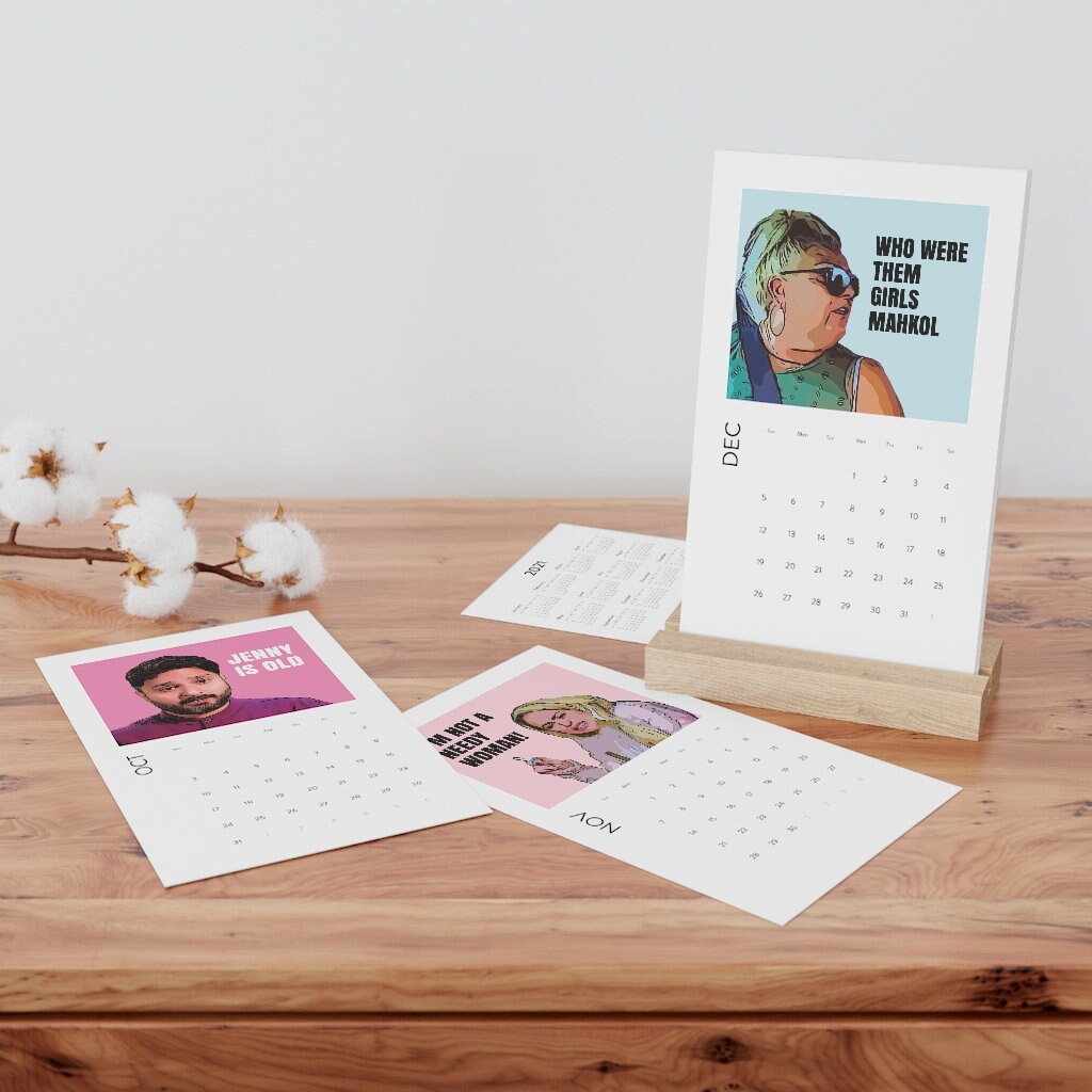 90 Day Fiance Desk Calendar Etsy