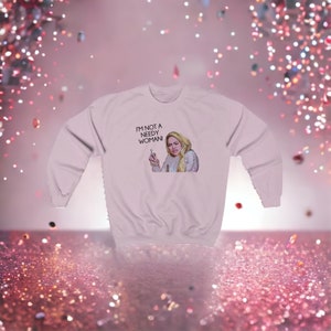 Darcey Needy Woman Unisex Heavy Blend Crewneck Sweatshirt