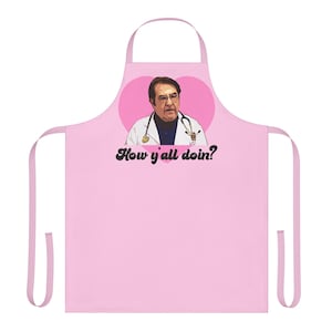 Dr. Na, How Y'a'll Doin? Pinkfarbene Kochschürze, 4-farbige Bänder Mein 300 Kilo Leben