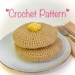 Pancakes - Crochet Pattern - Easy/Beginner