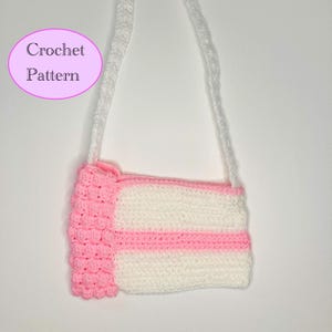 Padrão de crochê para bolsa de bolo