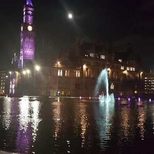Town Hall lights