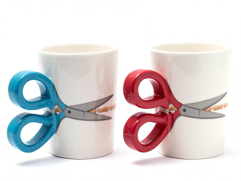 Sewing Scissors Mug by Sew Thirsty/ Quilting Coffee Mug/ Etsy