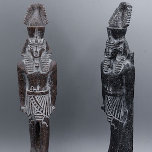 Ancient Egyptian Pharaoh Ramesses II Statue Granite Stone 2 color made in egypt