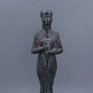 statue of Egyptian God craftsmen Ptah 2 style, granite, marble stone made in egypt