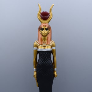 Unique Egyptian goddess Hathor large statue (4 Color) made in Egypt