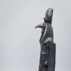 Egyptian statue Thoth god of wisdom Figurine black made in Egypt