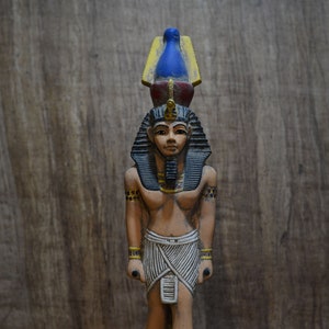 statue of Egyptian art Pharaoh king Ramesses II large 13&#39;&#39; stone made in egypt