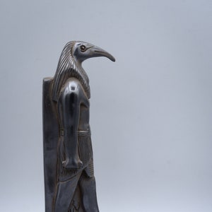 statue Thoth black ancient Egyptian God Of wisdom made in Egypt
