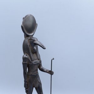Thoth Statue God Of Knowledge Black Figurine 2 size Egyptian art made in egypt