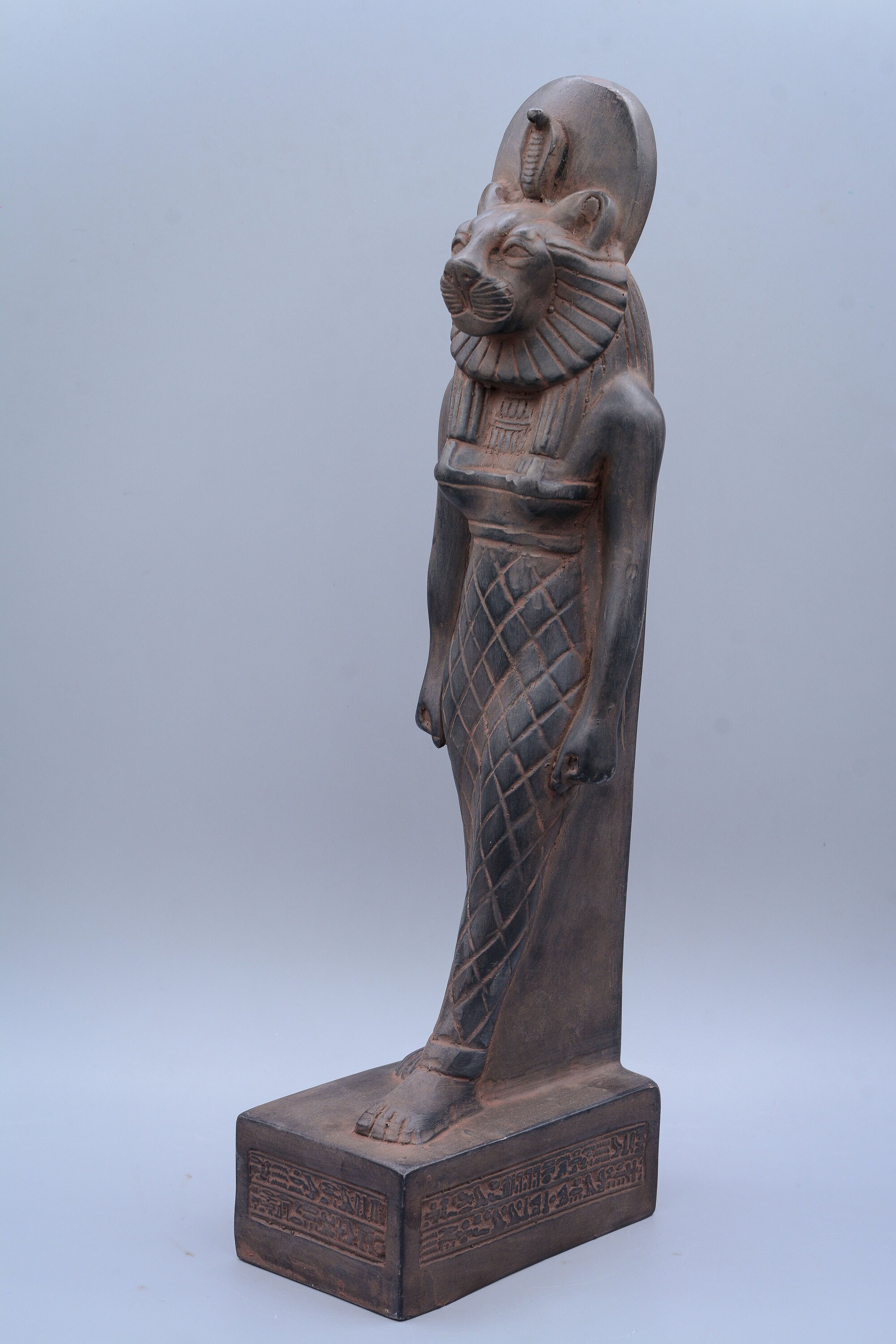 Unique Ancient Egyptian Art Statue of Goddess Sekhmet Heavy Stone Made ...
