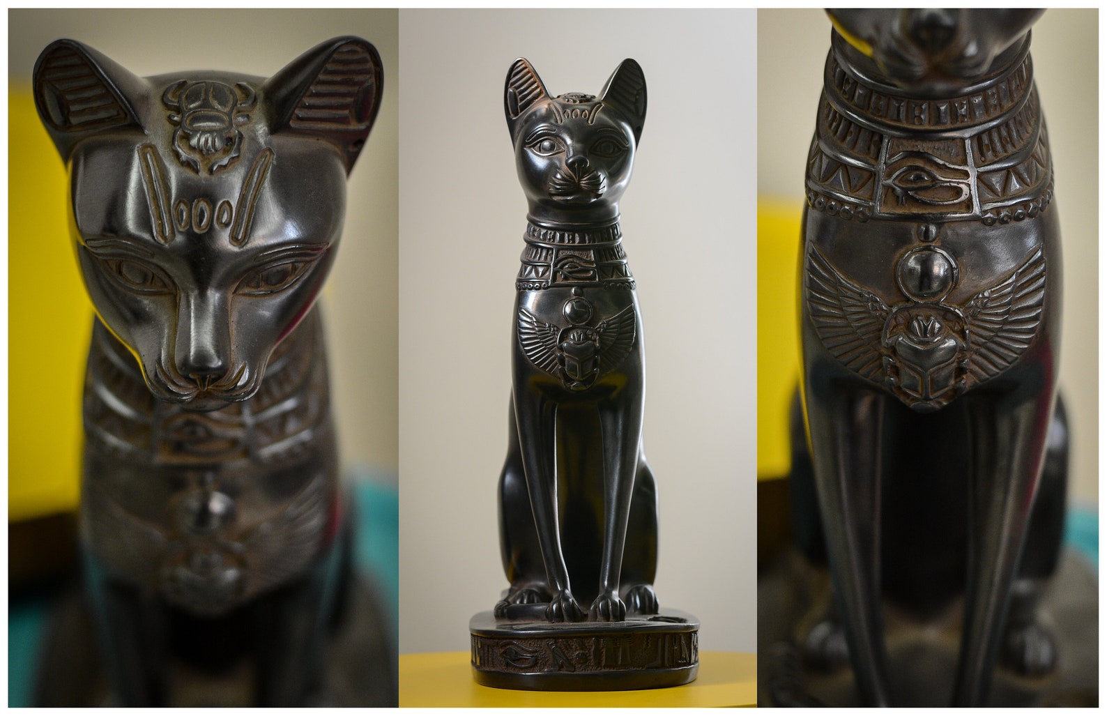 Bastets Secret Cat Skull Figurine Ornament Bastets 15cm