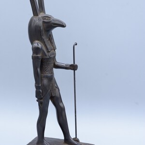 Statue of Egyptian God of War Seth Black Made in Egypt - Etsy