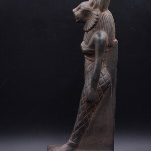 Unique Ancient Egyptian Art Statue of Goddess Sekhmet Heavy Stone Made ...