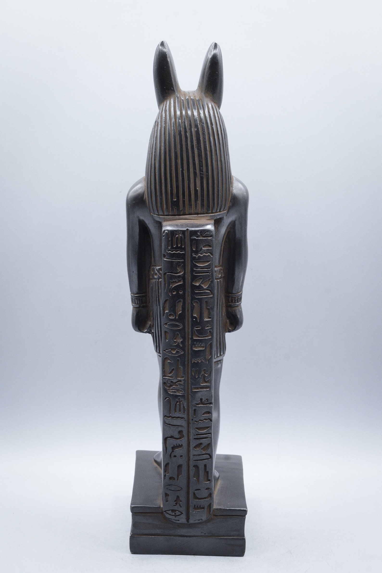 Egyptian God Anubis Statue Black 2 Size Solid Stone Made in Etsy