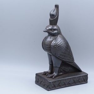 Unique Egyptian god Falcon Bird Horus statue (2 color) made in egypt