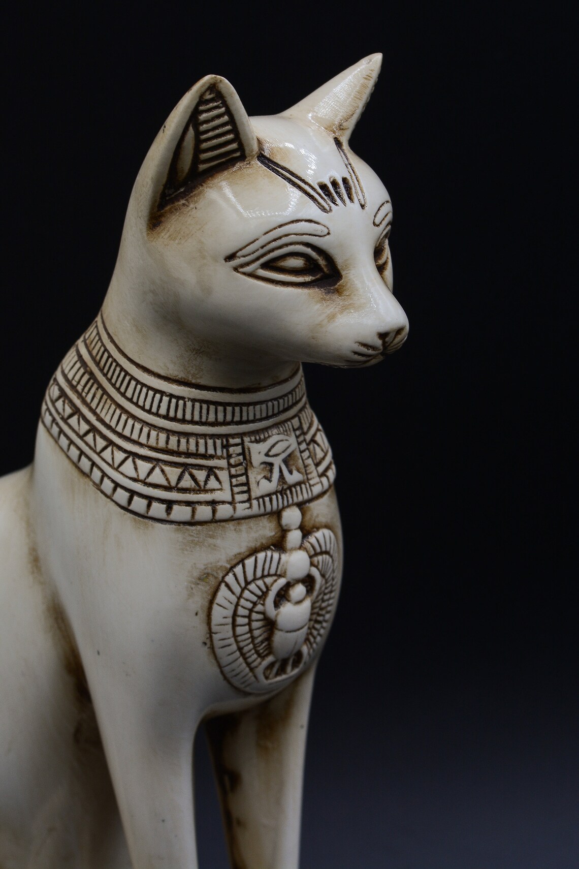 large bastet statue