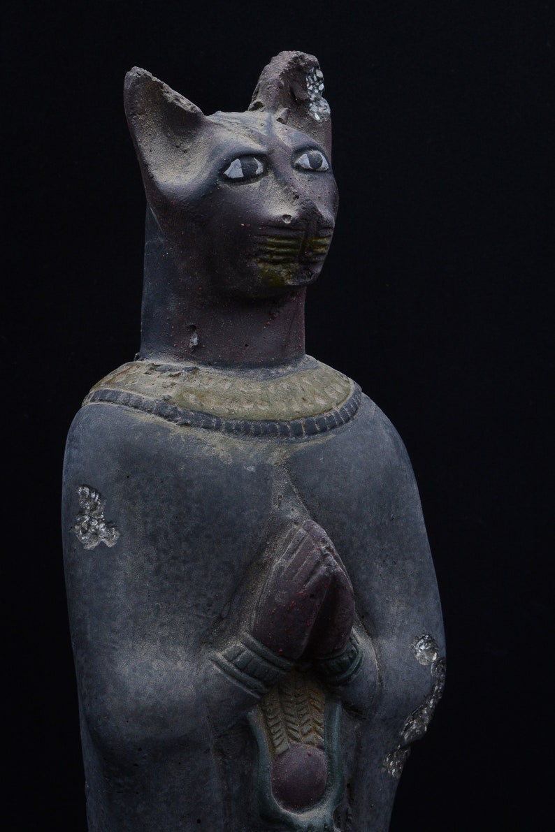 large bastet statue