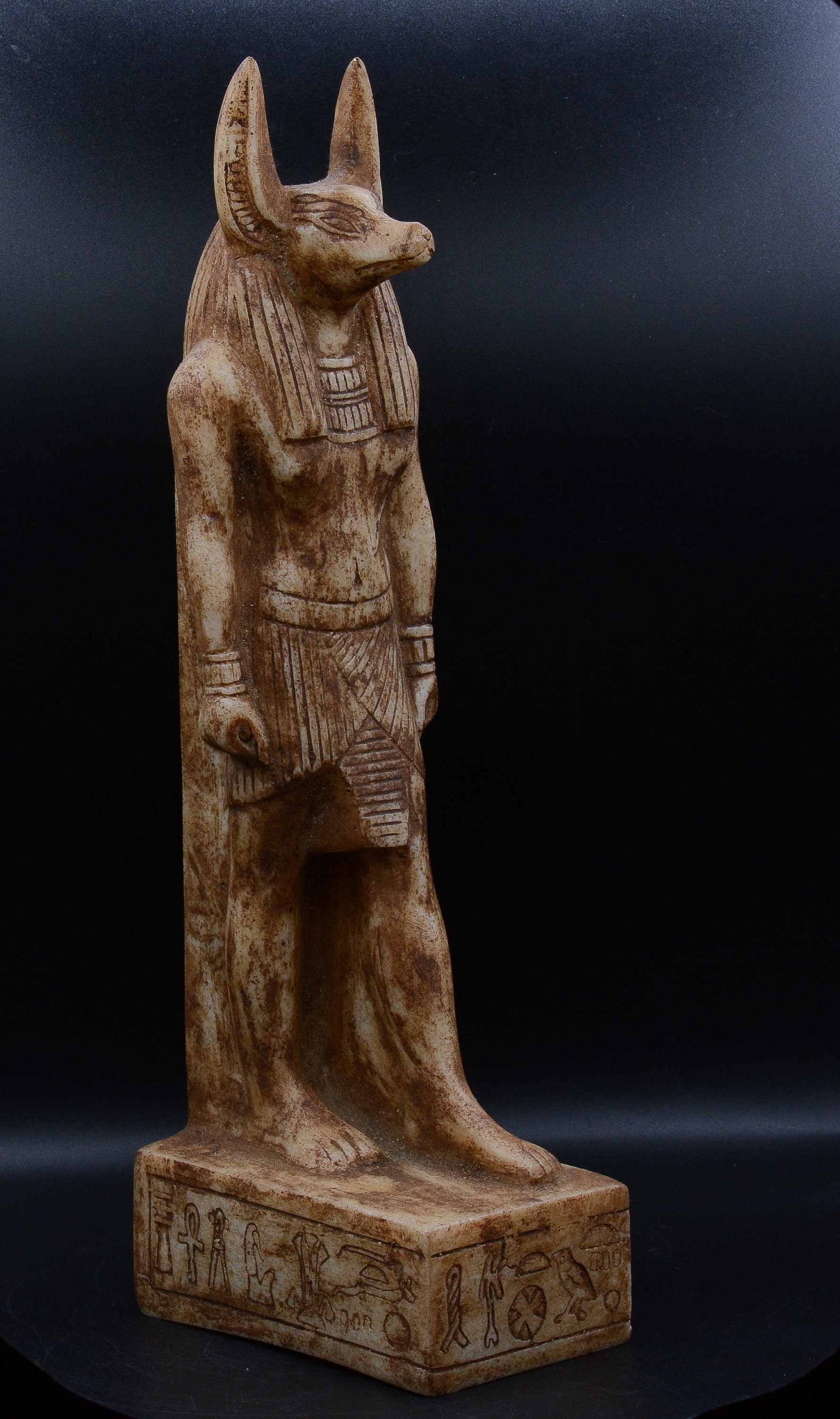 Unique Ancient Egyptian Anubis God of the Dead Vintage Style Heavy Statue  Marble Stone 11.5'' Made in Egypt - Etsy Denmark