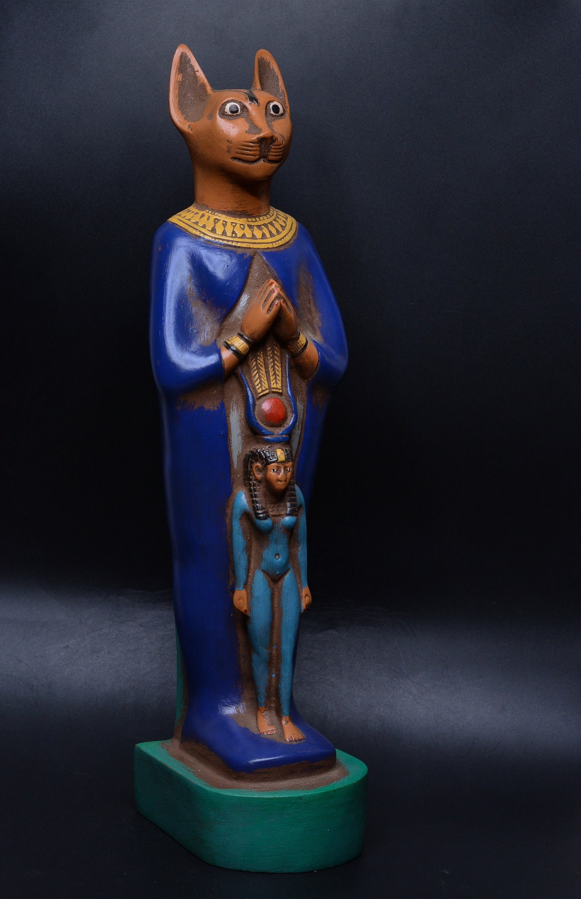 large bastet statue