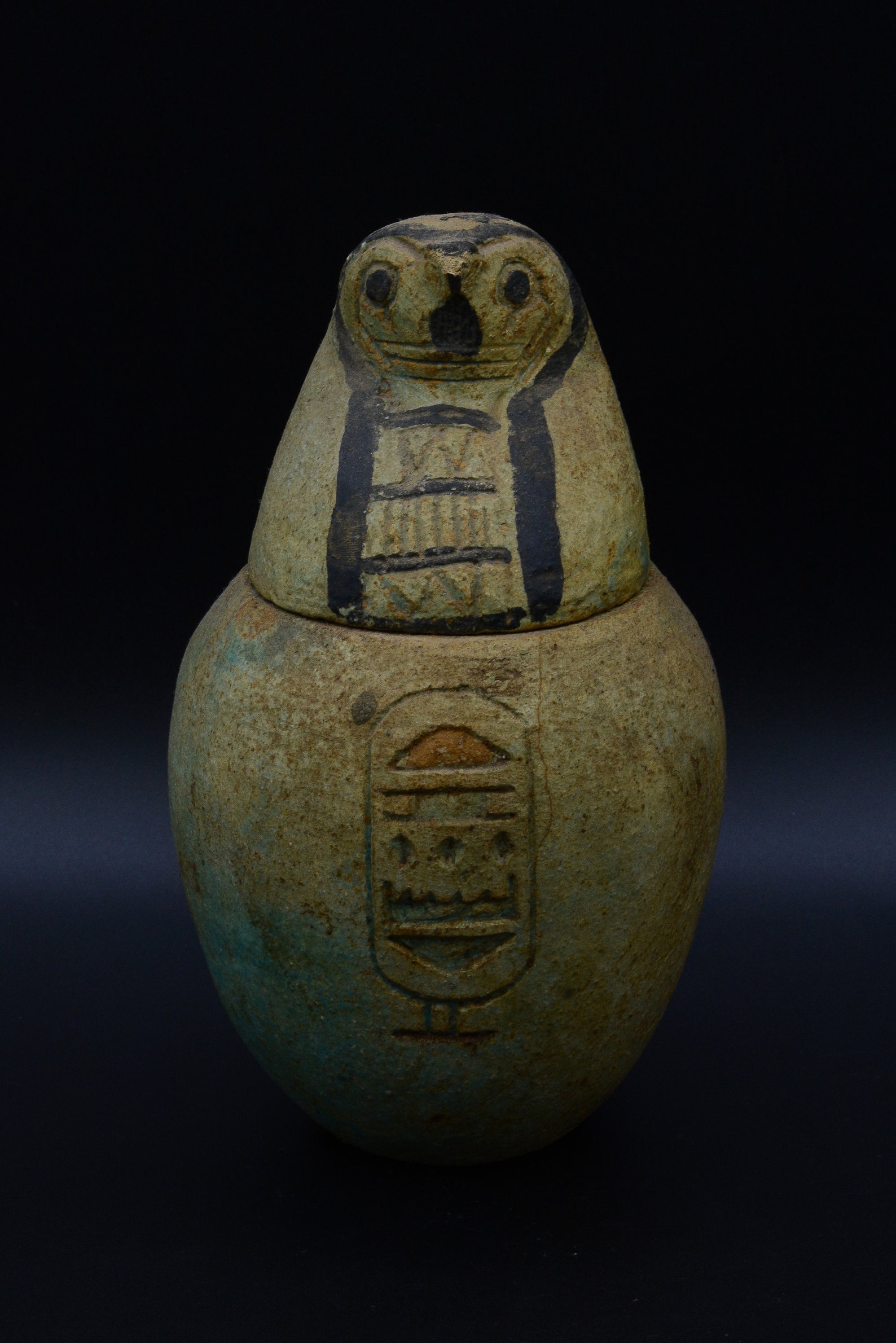 Unique Rare Sons of Horus Canopic Jars Antique Set of Four - Etsy