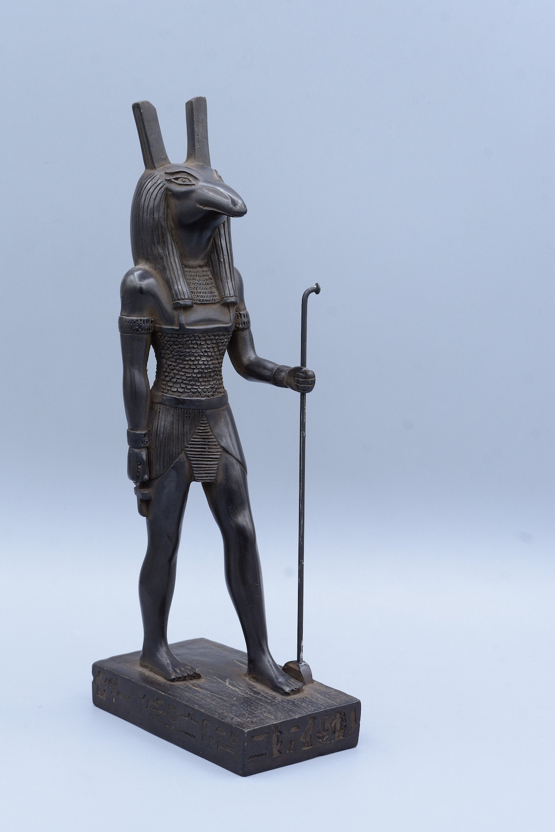 Statue of Egyptian God of War Seth Black Made in Egypt - Etsy Canada