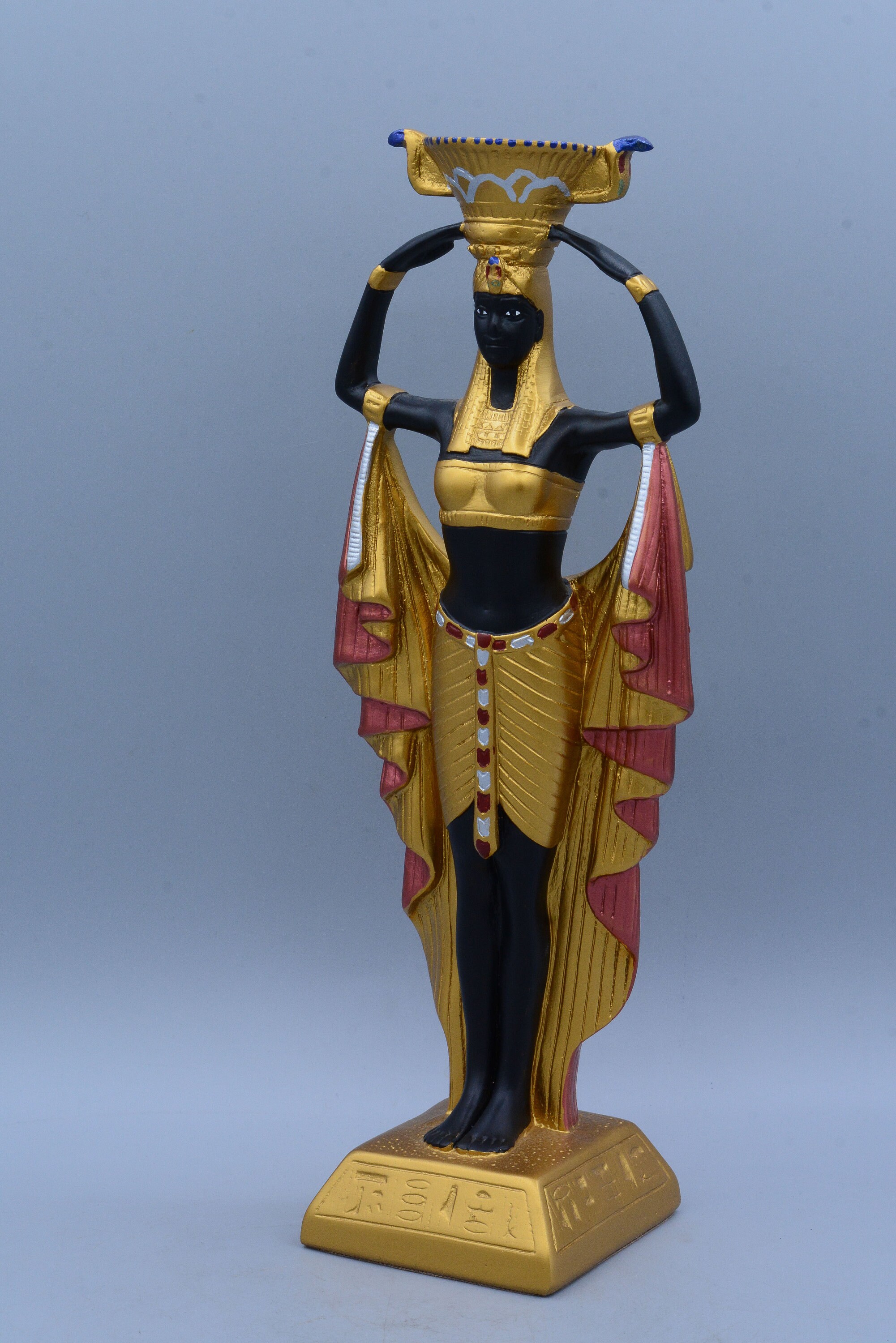 Statue of Cleopatra's Egyptian Nubian Maiden Servants With Etsy